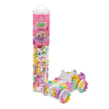 Plus Plus Color Cars csves auts ptoelem kszlet 3D puzzle szr jtkkszlet gyerekeknek 200 mini egymsba illeszkedo darab - cukorka