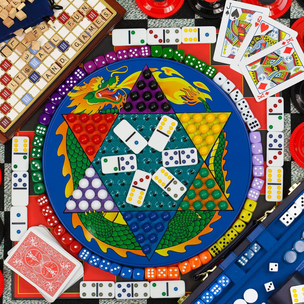 Photos - Jigsaw Puzzle / Mosaic Springbok It's All Fun & Games 500 Piece Jigsaw Puzzle for Adults Features a Collage of Some of Your Favorite Classic Board