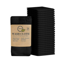 Softolle 100% Algodão Toalhas de Rosto - Pacote com 12 - 30x30 cm - Toalhas Absorventes e Macias