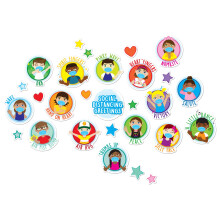Ashley Productions Healthy Bubbles Smart Poly Mini-prikbordset Sociale afstandsset 39-delig