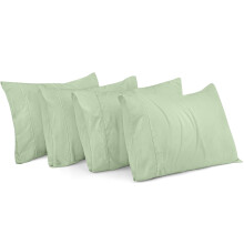 Utopia Bedding King Pillow Cases - 4 Pack - Envelope Closure - Soft Brushed Microfiber Fabric - Shrinkage and Fade Resistant Pillow Covers King Size 2