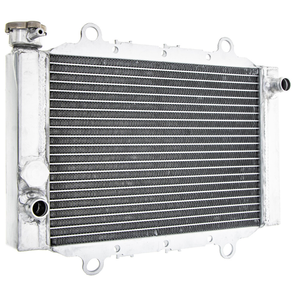 Niche Radiator For Yamaha Grizzly Kodiak 400 450 5Nd-E240a-01 2 Row With Cap 803467140995