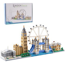 Lukhang New Architecture London Skyline Building Set - Kit de modelo divertido e satisfat   rio com 3430pcs - Presente para adultos e crian   as 14+