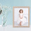 Lawrence Frames Polished Enamel Picture Frame 8x10 Pink 3