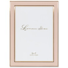 Lawrence Frames Polished Enamel Picture Frame 5x7 Pink