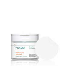 P.Calm Barrier Cycle Toner Pad 60 Pads | Koreanische Hautpflege Daily Toner Pads fr die Beruhigung von Feuchtigkeitsbildern fr beruhigende Talg