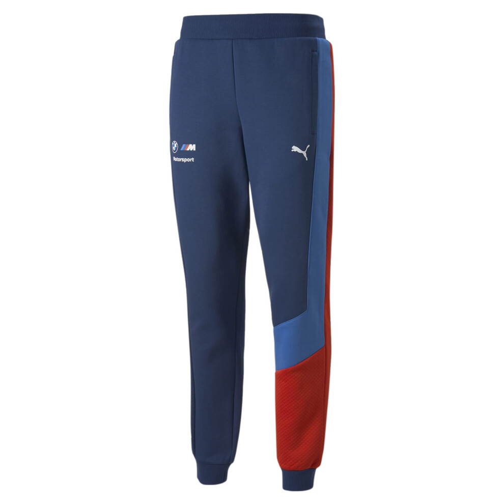 Pantalon de surv   tement PUMA BMW M Motorsport standard pour homme, bleu break, taille M