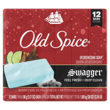 Old Spice Herrenseife Swagger 3,17 oz (insgesamt 12 Riegel)
