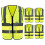 A-SAFETY 5 Pack xs High Visibility Construction Vests(X-Small) 1