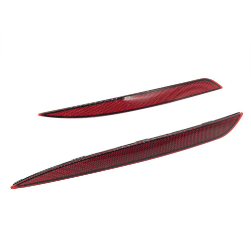 REFLECTOR - RED REAR REFLECTIVE TRIANGLE BK - Woodford Trailers