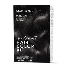 Madison Reed Radiant Hair Color Kit, Soft Black f   r 100 % Abdeckung von hartn   ckigem grauem Haar, ammoniakfrei, 2,5NNN, Parma Black, permanente H