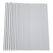 Dywishkey din aluminiu tije rotunde de sortiment kit bara de strung diametru stoc 1,0-8,0 mm lungime 100mm pentru fabricare de bricolaj (27 buca?