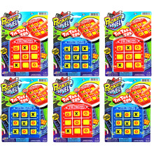 JA-RU Taskukokoiset matkapelit Tic Tac Toe -lautapeleihin (6 kpl) | Klassisia auto- ja lentokonepelej   lapsille. Irtotavarana syntym  p  iv  juhlien