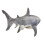 Folkmanis Grote Witte Haai Handpop Grijs 3