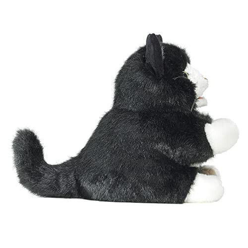 Folkmanis Tuxedo Kitten Handpop Zwart; Wit 2