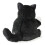 Folkmanis Tuxedo Kitten Handpop Zwart; Wit 4