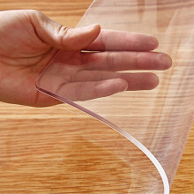 Clear Desk Cover Protector Støvbeskyttet 1,5 mm tyk 12x60 i tung pvc skrivebordspude Mat bordmåtter oven på spisebordet skrivende skrivebord hånd