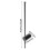 Living And Home (60cm, Warm Light) Black 360°Rotatable LED Straight Wall Light 7