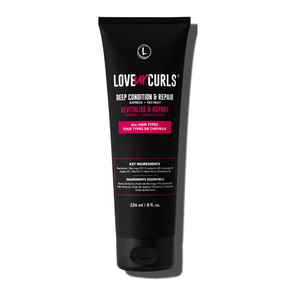 Ï¿½Lskar Ur Lockar Love Ur Curls Lus Brands Deep Condition & Repair For Curls - 8Oz Ultra-Rich Formula With 8 Key Ingredients For Moisture Definition And Shine - No Hea