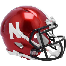 Casco de f tbol americano Riddell Nebraska Cornhuskers NCAA Flash Alternative Speed Mini