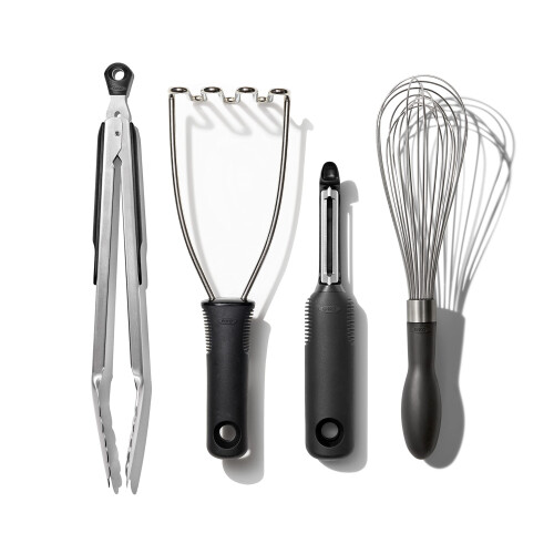 OXO Σετ Κουζίνας OXO Good Grips Απαραίτητο 4 Τεμαχίων από Ανοξείδωτο Ατσάλι