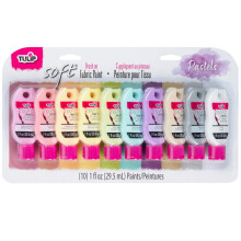 TULIP Stofverf, 1 Fl Oz (Verpakking van 10), Pastels