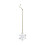 Swarovski Swarovski Μικρό Χιόνι Ornament, Διαφανείς Λευκοί Κρύσταλλοι και Χρυσή Ριβέρα 2