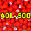 Tapp Collections Raffle Bollar Nummer Set (401-500) 3