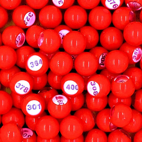 Tapp Collections Raffle Balls nummers?t (301-400)