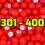 Tapp Collections Raffle Balls nummers?t (301-400) 3