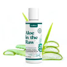 Univera Aloe in the Raw Gel d'Aloe Vera 100 % pur et biologique Convient     tous les types de peau Soulage les coups de soleil Gu   rit les coupures