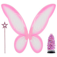 Varinha de fada e glitter de fada fada