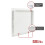 Linhdor Elite 1000 Metal Access Doors (Cam Latch Lock  20x20) 3