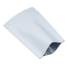 MITOB 200 stuks Mylar-zakken Voedselopslagzakken met open bovenkant Matte foliezak Platte hittevacu?afdichting Aluminium zakje voor snoepverpakking (