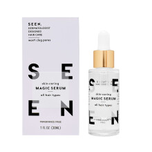SEEN Magic Serum Fragrance Free - Non-Comedogenic & Sulfate-Free Hair Serum- Anti Frizz- Dermatologist-Developed - Safe for Sensitive Eczema & Acne