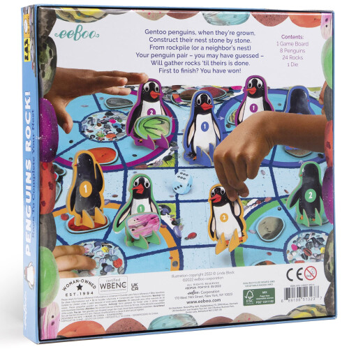 eeBoo Penguins Rock Bordspel 1 EA 1