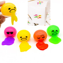 Braken Ei Stressbal Kotsen Ei Braken Lui Eigeel Nieuwigheid Stress Relief Knijpspeelgoed Grappige Geschenken Fidget Prank Speelgoed 4 Kleuren