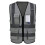A-SAFETY 4XL 5XL γκρι γιλέκο κατασκευής 1
