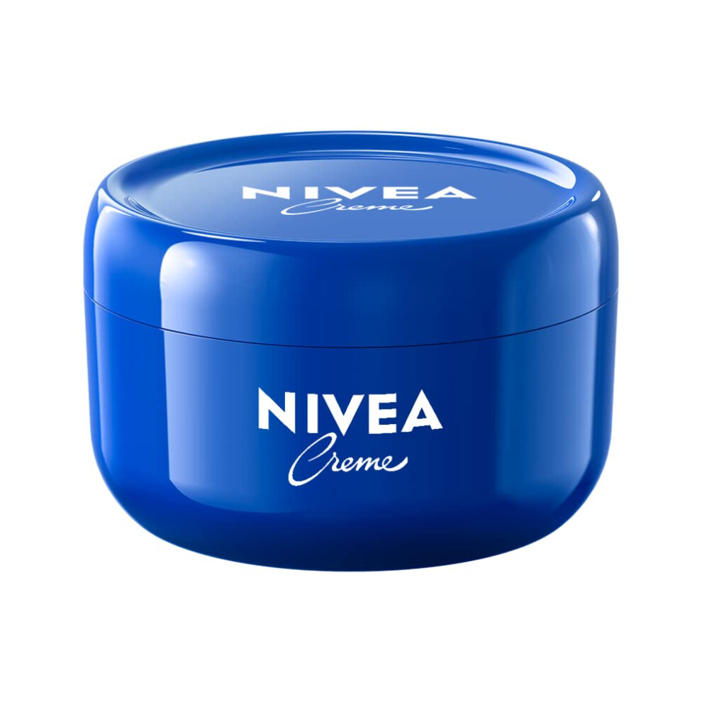 NIVEA Creme Body  Face and Hand Moisturizing Cream  16 Oz Jar