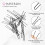 JASVERLIN U Fermagli Neri per Capelli Spessi U Pins per Chignon Accessori per Capelli 4