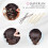 JASVERLIN Fermaglio U per Capelli U Pinze Bobby Argento Clip per Chignon Accessori per Capelli 5