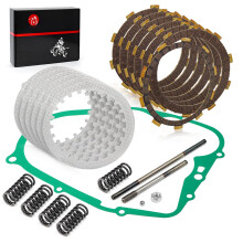 Clutch PUSH ROD & BALL Kit & Clutch Kit Heavy Duty Springs Gasket Compatible with Yamaha Blaster 200 1988-2006