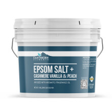Sale Epsom puro e non diluito Earthborn Elements Cashmere Vaniglia e Pesca 8 libbre con fragranza