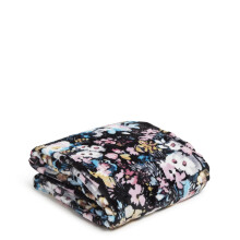 Vera Bradley Women's Fleece Plush Throw Blanket Artist's Garden 80 X 50