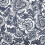Vera Bradley Vera Bradley Women's Decorative Throw Pillow With Removeable Hypoallergenic Insert  Java Navy & White  One Size 4