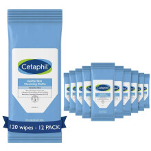 Cetaphil Face And Body Wipes Gentle Skin Cleansing Cloths For Dry Sensitive Skin Flip Top Closure Great For The Gym Hypoallergenic Fragran