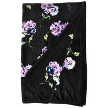 Vera Bradley Women's Fleece Plush Throw Blanket  Scottie Dog  80 X 50