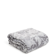 D   mska fl   sov    ply   ov    deka Vera Bradley, tmavosiv   , 80 x 50