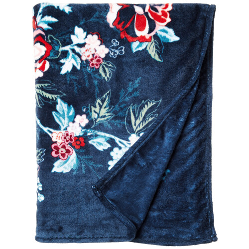Vera Bradley Vera Bradley Γυναικείο Πλεκτό Μάλλινο Κουβέρτα, Rose Toile, 80 X 50 1