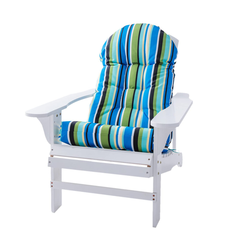Coussins de chaise Adirondack Enipate r   sistants aux intemp   ries, dossier haut, int   rieur/ext   rieur, patio,    pais, touffet   s